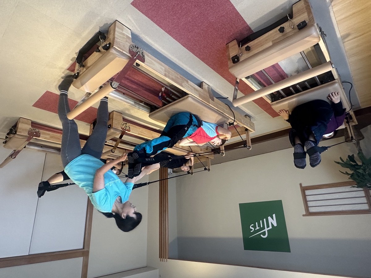 N-fits マシンピラティスレッスンの様子1